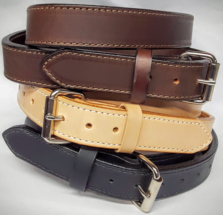 Heavy Leather Gun Belts