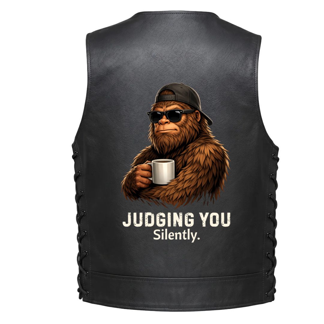 Leather Vests Assorted Humor Designs