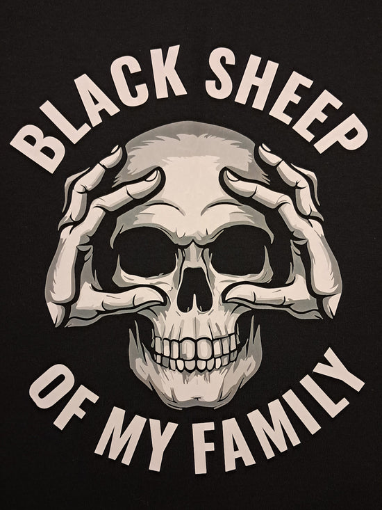 Short Sleeve T-Shirt - Black Sheep Of The Family
