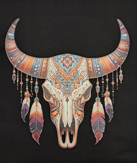 Short Sleeve T-Shirt - South Western Longhorn