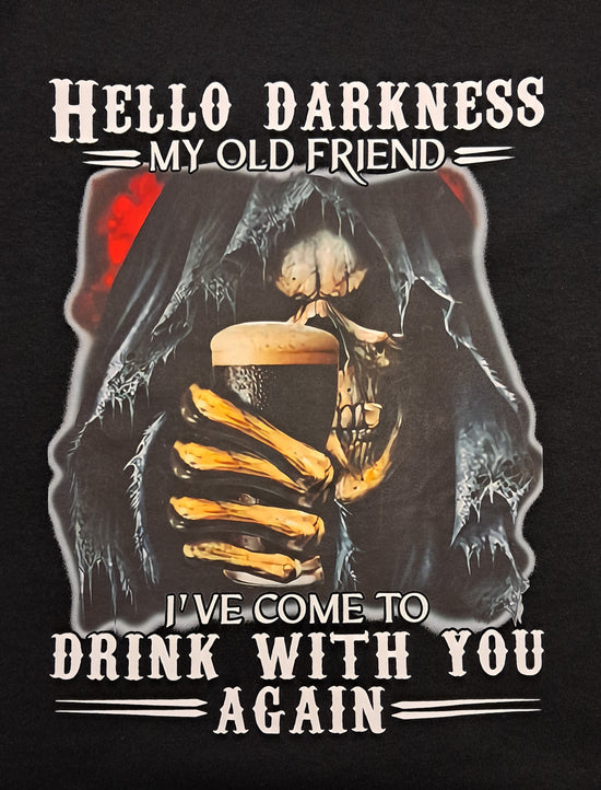 Short Sleeve T-Shirt - Hello Darkness My Friend