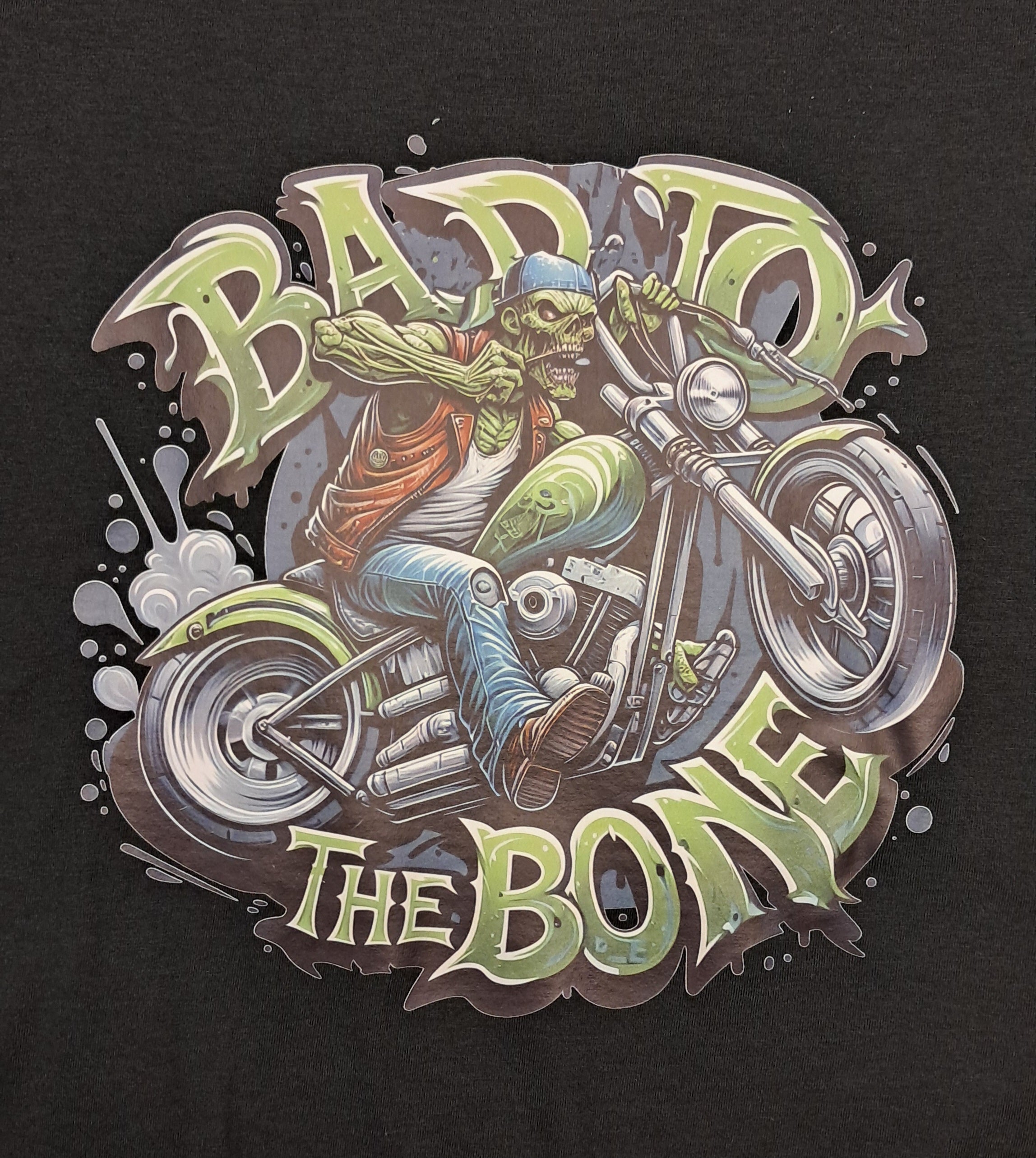 Short Sleeve T-Shirt - Bad To The Bone