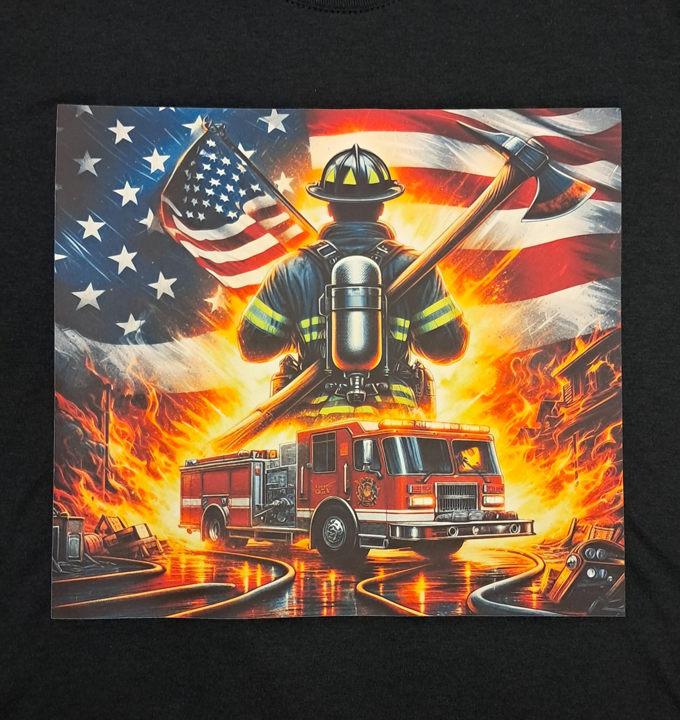 Short Sleeve T-Shirt - FireFighter