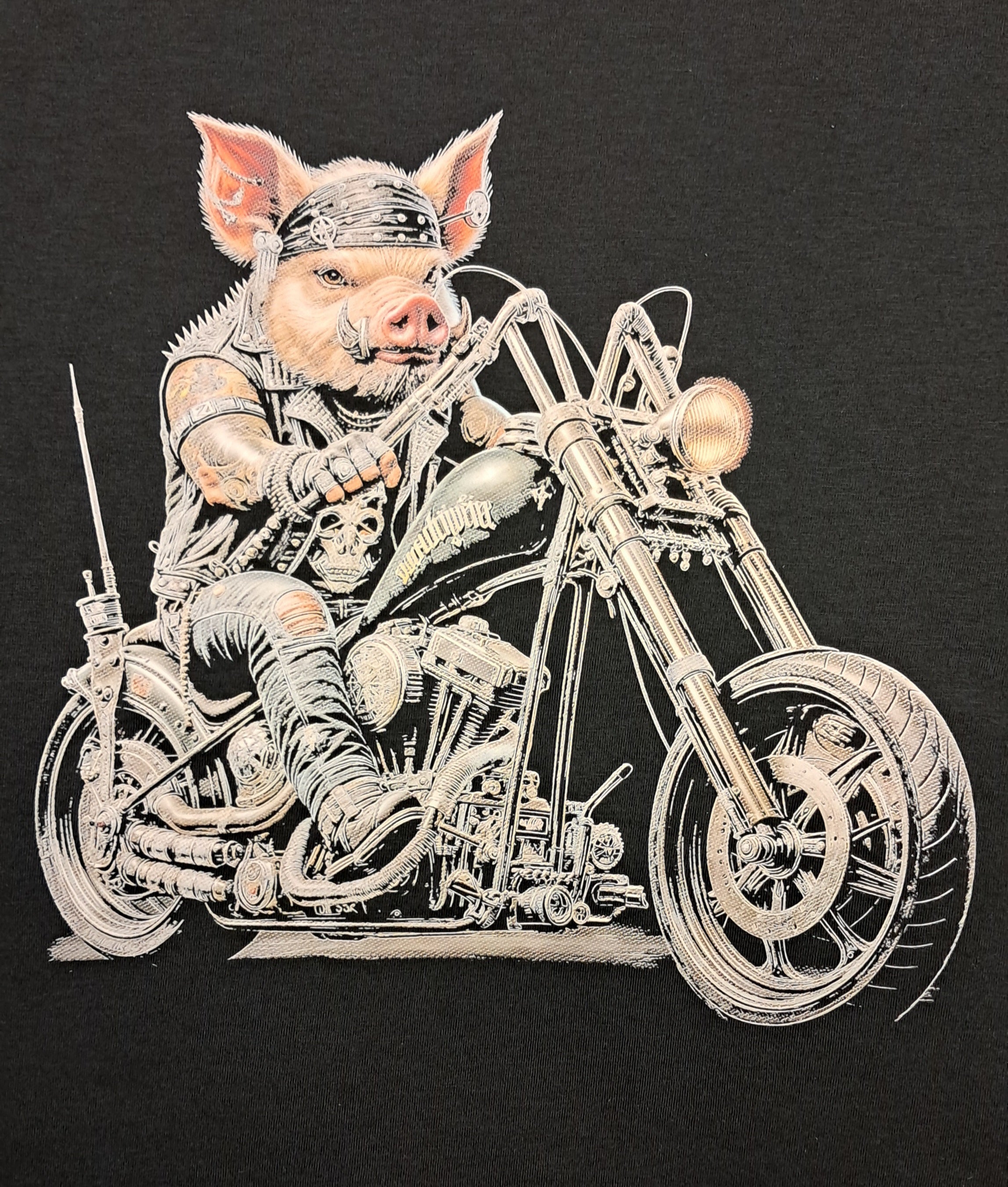 Short Sleeve T-Shirt - Hog Rider
