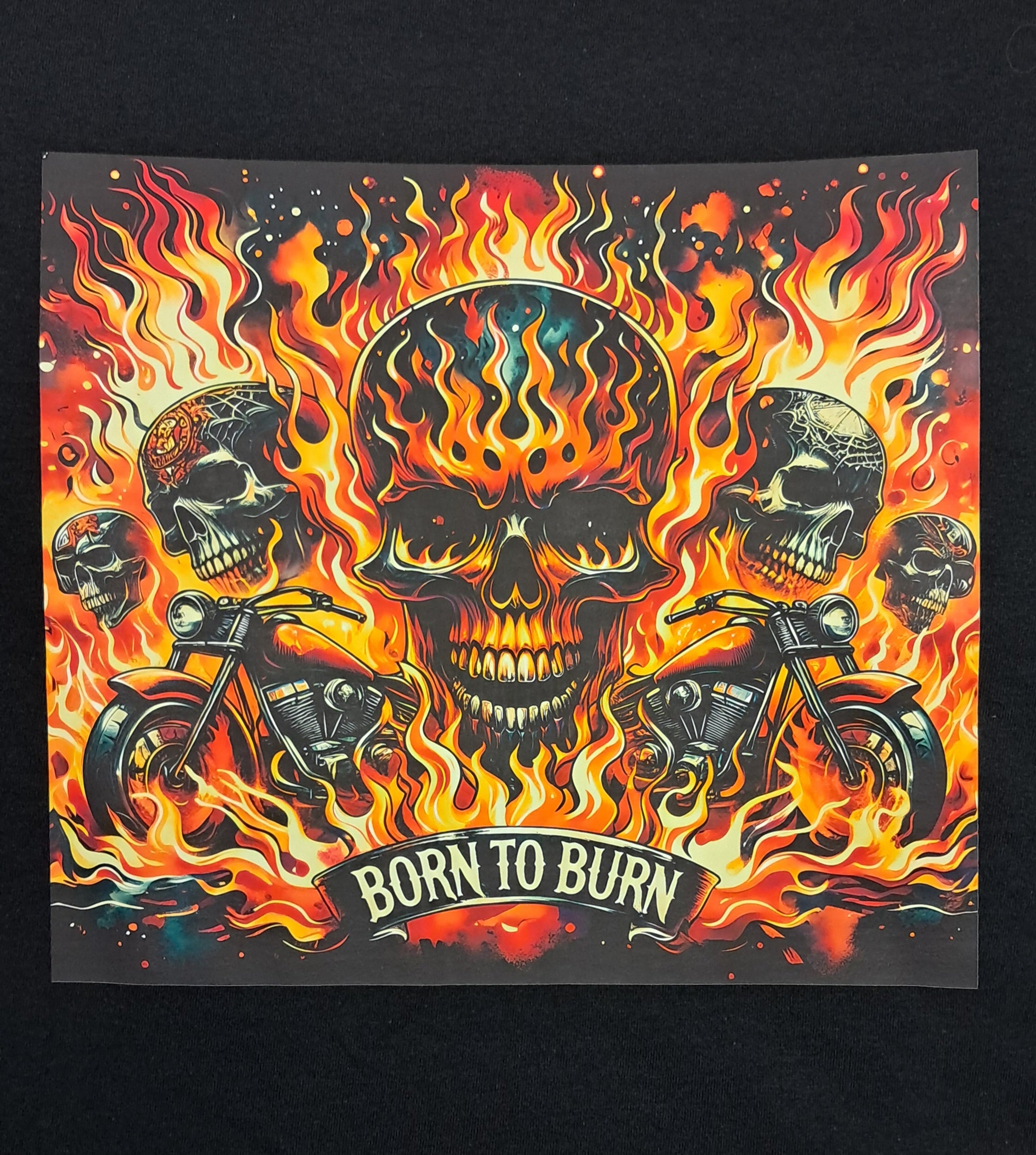 Short Sleeve T-Shirt -  Born To Burn