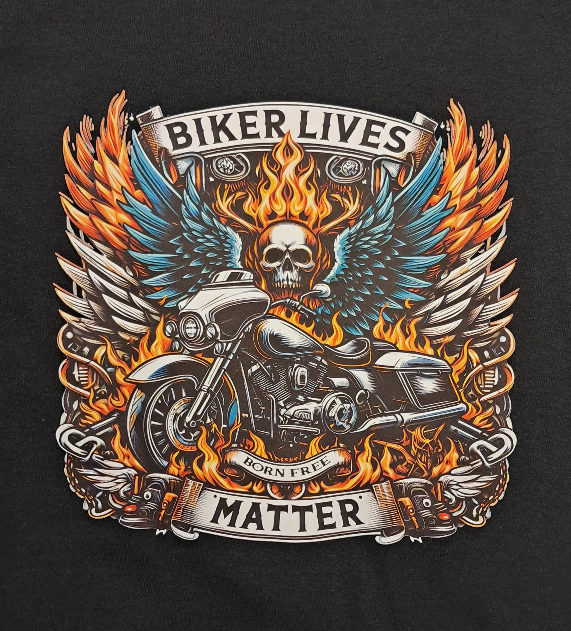 Short Sleeve T-Shirt -  Biker Lives Matter