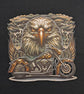 Short Sleeve T-Shirt -  Eagle Motorcycle