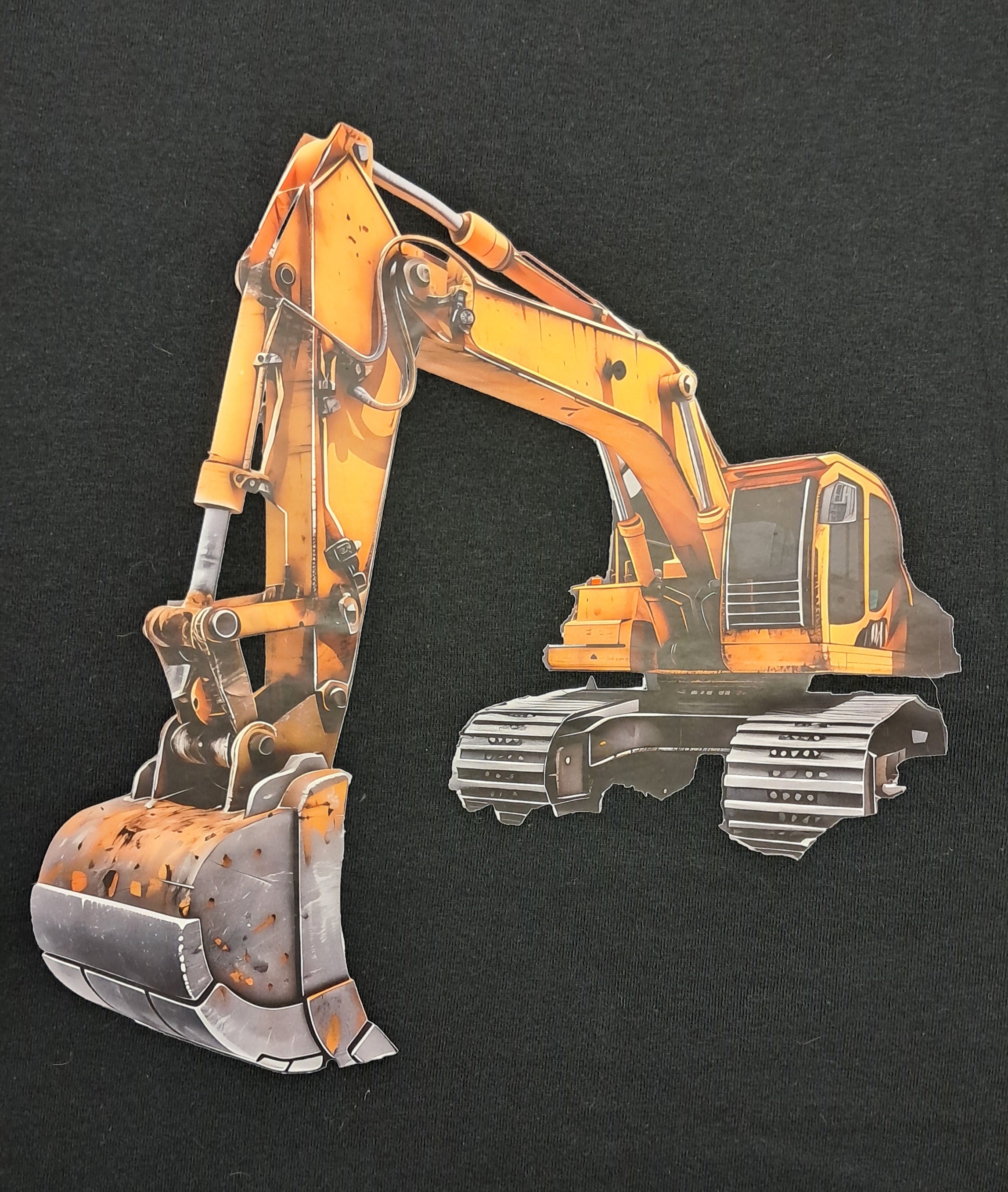 Short Sleeve T-Shirt -  Construction Excavator