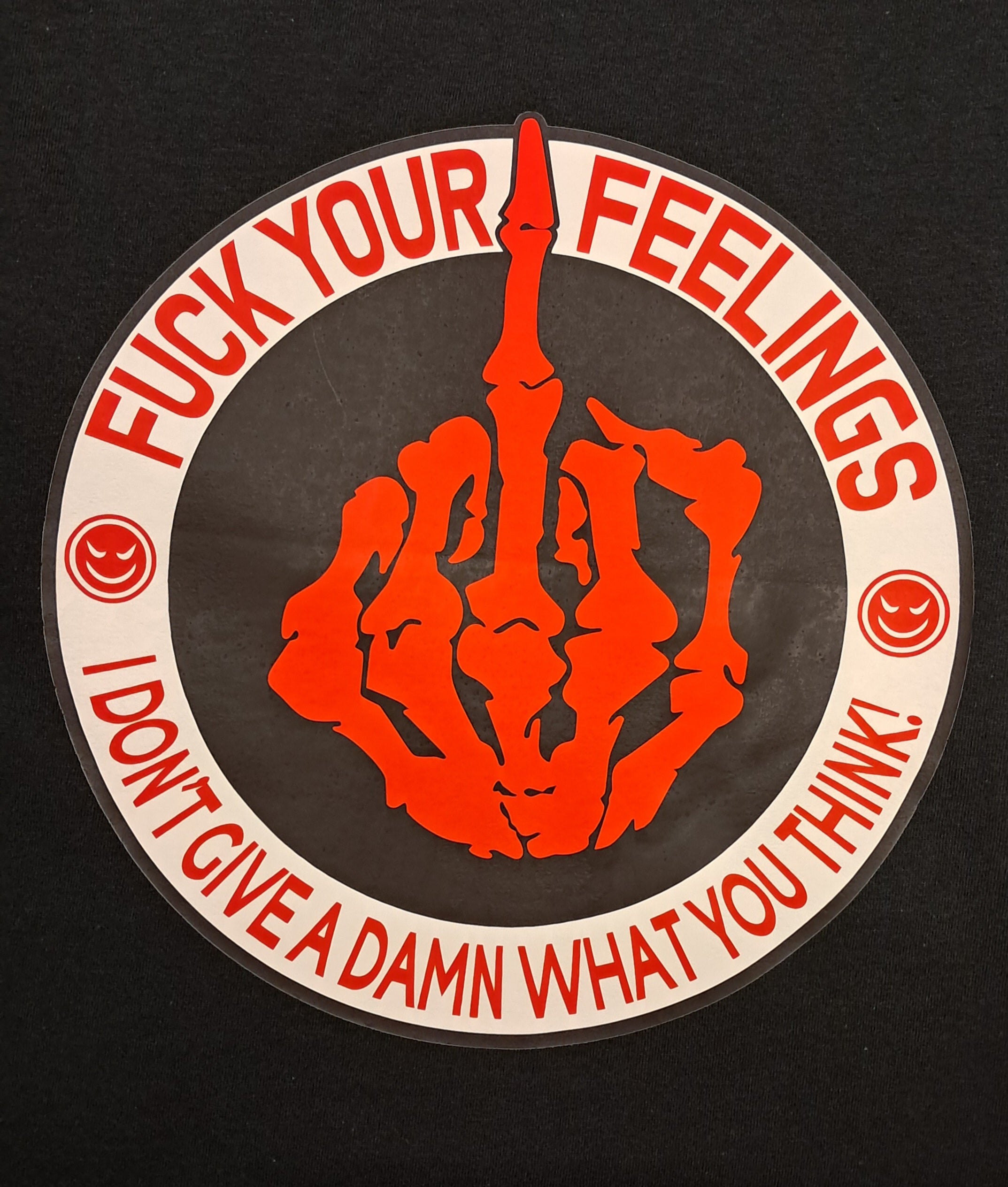 Short Sleeve T-Shirt - Fuck your feelings-2