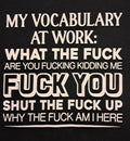 Short Sleeve T-Shirt - My vocabulary at work