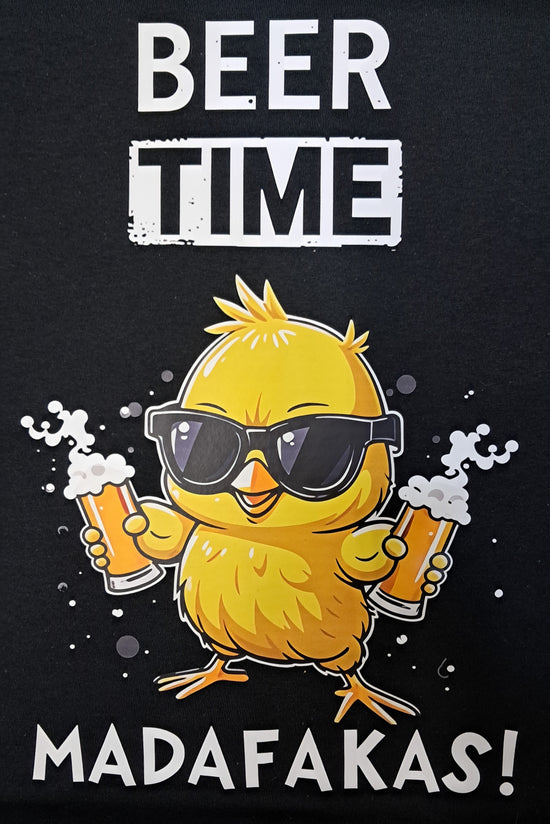 Short Sleeve T-Shirt - Beer Time Madafakas !