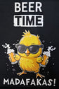 Short Sleeve T-Shirt - Beer Time Madafakas !