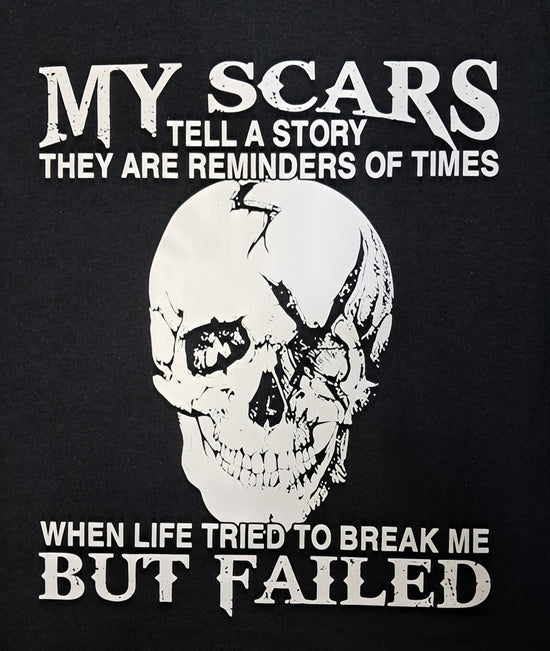 Short Sleeve T-Shirt -My Scars Tell A Story