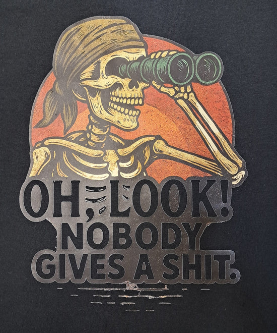 Short Sleeve T-Shirt -Oh Look Nobody Gives A Shit