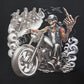 Short Sleeve T-Shirt -Biker Gang 2 Middle Finger