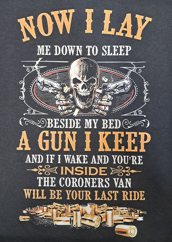 Short Sleeve T-Shirt -Now I Lay Me Down To Sleep
