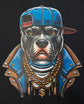 Short Sleeve T-Shirt - Hip Hop Pitbull