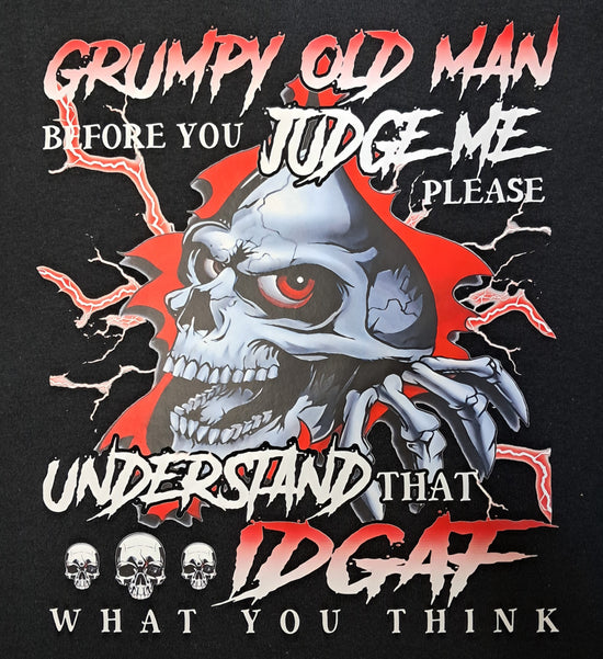 Short Sleeve T-Shirt - Grumpy Old Man