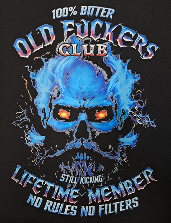 Short Sleeve T-Shirt - 100% Bitter Old Fuckers Club