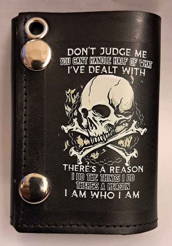 Leather Chain Wallet - Don&