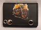 Leather Chain Wallet - Motorcycle