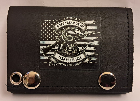 Leather Chain Wallet - Don&