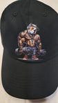 Baseball Hat - Hip Hop Pit Bull With Dumb Bell