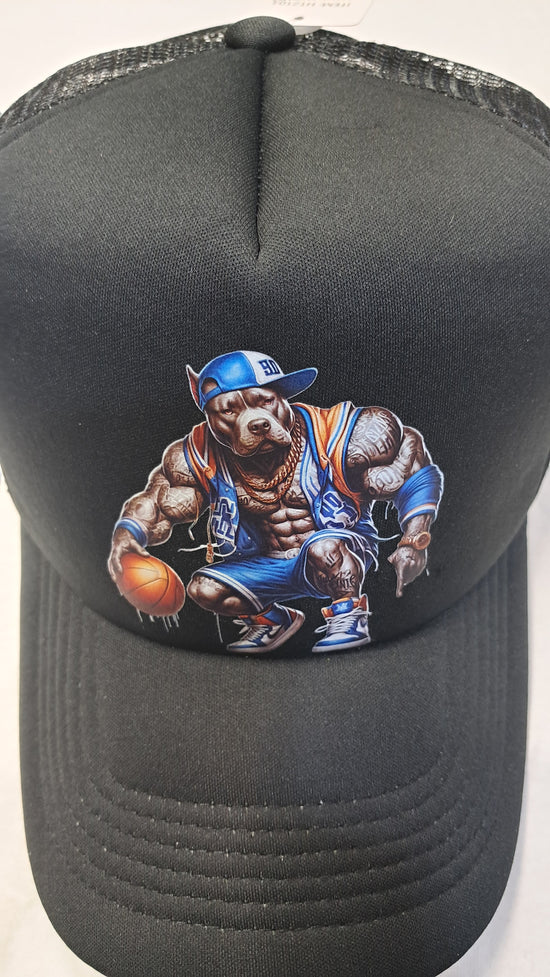 Baseball Hat - Hip Hop Pitbull Basketball