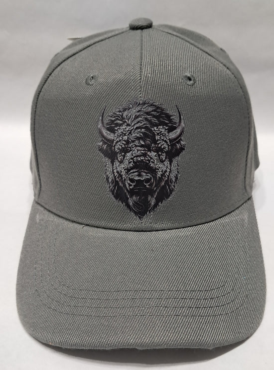 Baseball Hat - Bison Head