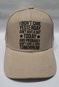 Baseball Hat - I Didn&