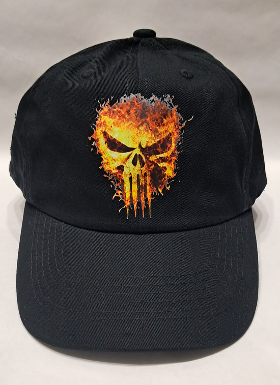 Baseball Hat - Skull Flame