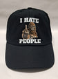 Baseball Hat - Big Foot Middle Finger I Hate People