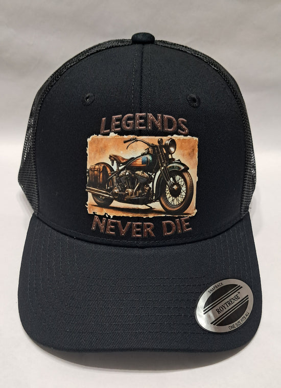 Baseball Hat - Biker Legends Never Die