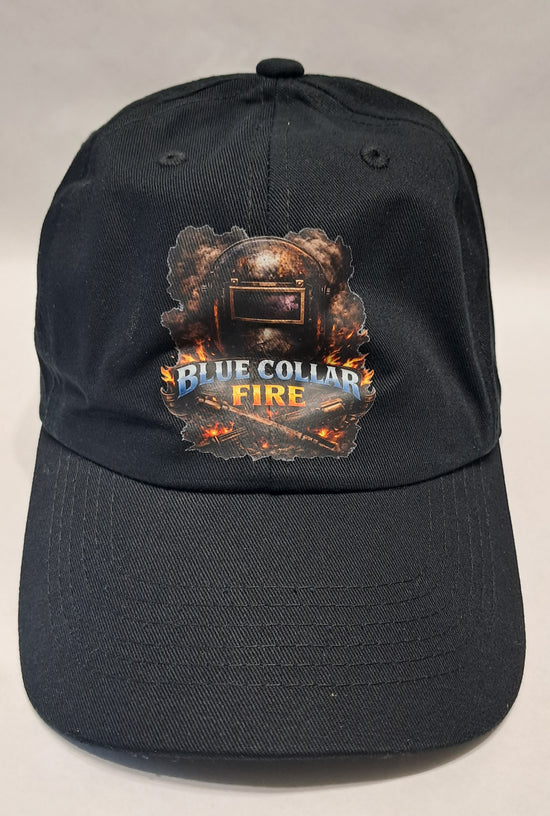 Baseball Hat - Welder Blue Collar Fire