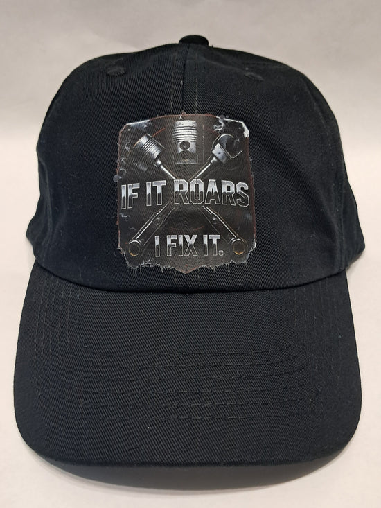 Baseball Hat - Mechanic - If It Roars I Fix It