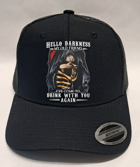 Baseball Hat - Hello Darkness My Old Friend I&