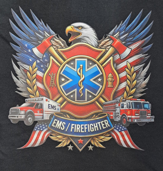 Short Sleeve T-Shirt - EMS Firefighter