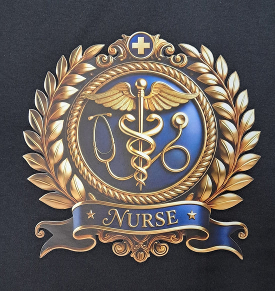 Short Sleeve T-Shirt - Nurse Embelem