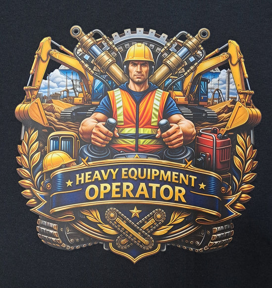 Short Sleeve T-Shirt - Heavy Equipment Operator