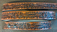 Embossed Leather Belt 1 1/2" Floral Western
