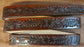 Embossed Leather Belt 1 1/2" Acorn & Leaf