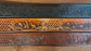Embossed Leather Belt 1 1/2" Deer Wildlife