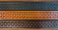 Embossed Leather Belt 1 1/2" Basketweave 4