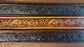 Embossed Leather Belt 1 1/2" Fish