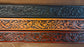 Embossed Leather Belt 1 1/2" Horse Head Floral Western