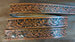 Embossed Leather Belt 1 1/2" Horse Head Floral Western