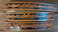 Embossed Leather Belt 1 1/2" Eagle Motor