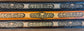 Embossed Leather Belt 1 1/2" Skulls 3 - 2 TC