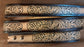 Embossed Leather Belt 1 1/2" Western Horse Head Floral 2 - 2 TC