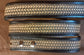 Embossed Leather Belt 1 1/2" Triweave - 2 TC